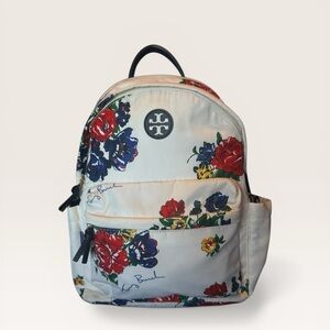 Tory Burch Multicolor Floral Backpack